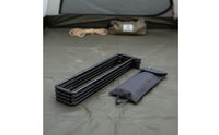 Outdoor Water Bucket Stand Sturdy Construction Folding Ice Box Holder Quick Setup Mobile Container Holder for Picnic