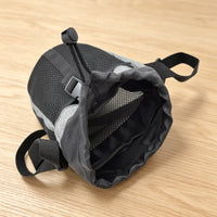 Bluetooth Speaker Storage Bag Adjustable Strap Drawstring Speaker Bag Cylindrical