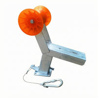 Boat Trailer Winch Stand Bracket Bolted Base Plate Boat Winch Stand Roller Cable Adjustable Trailer Support