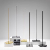 Gold Stainless Steel Half Body Mannequin Base with Acrylic Stand and Square Mirror