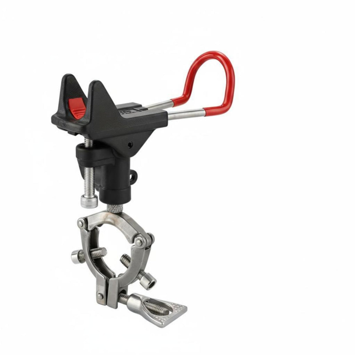 Stainless Steel Boat Rod Holder Multi-Angle Adjustment Boat Rod Holder Mirror Polished Finish Adjustable Fishing Pole Bracket