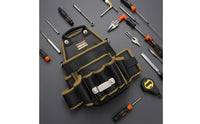 Long-Lasting Tool Pouch with Hanging Buckle Multi-Pocket Waist Tool Pouch Wear-Resistant Ergonomic for Construction Sites