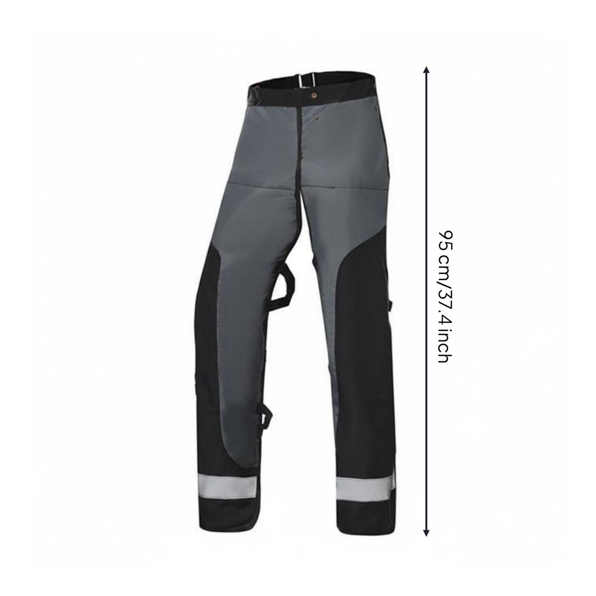 Saw Chaps Tree Felling Apron Work Trousers Shielded Apron Style Tree Felling Work Trousers Adjustable Fit Forestry Pants for Logging