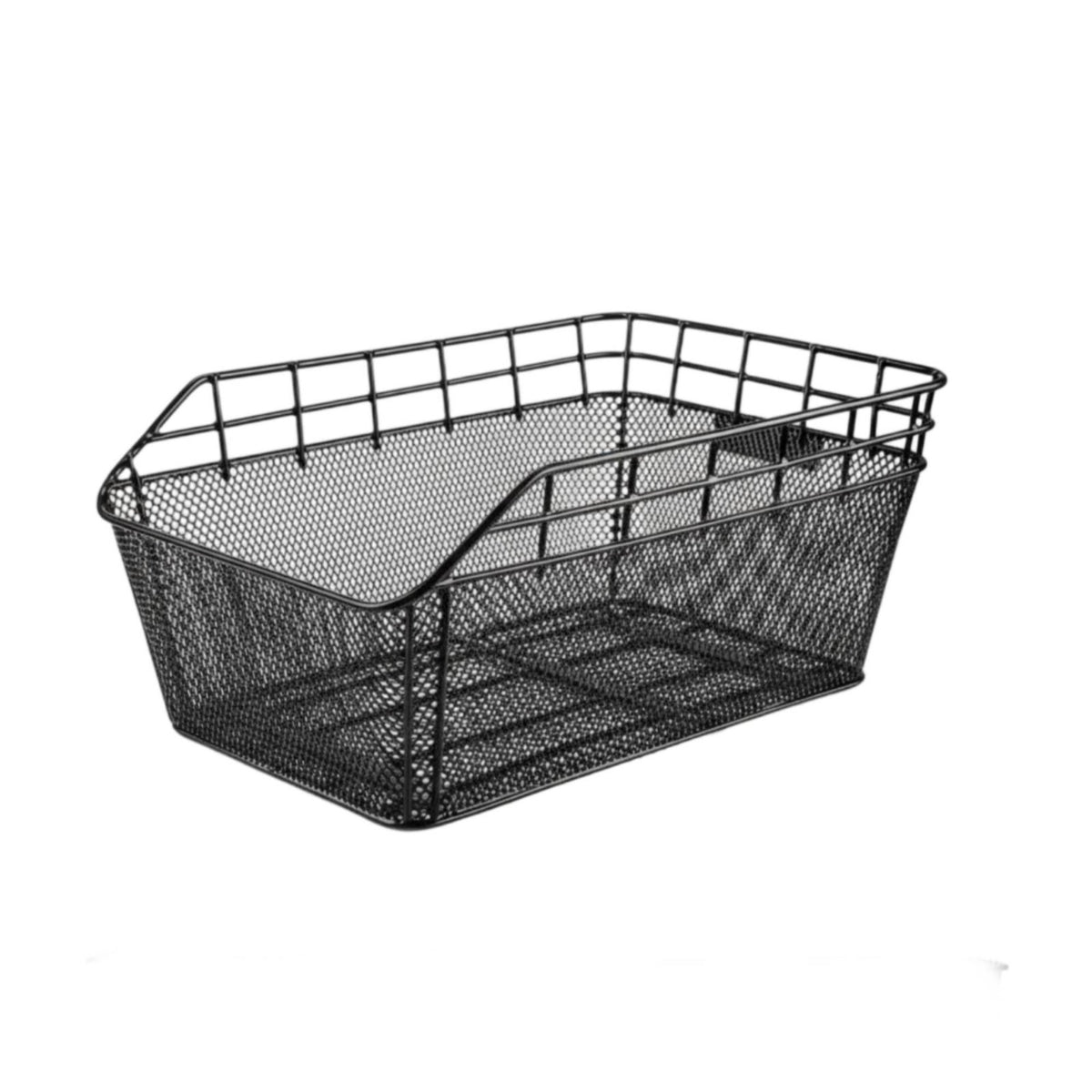 Cycle Rear Basket Metal Transport Accessory Mesh Design for Cycling