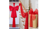 Elegant DIY Door Bow Decoration