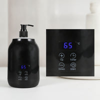 Electric Massage Oil Heater Timed Massage Oil Warmer Single-Bottle Appliance Multi-Functional for Esthetician, Spa