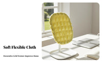Makeup Mirror Light Screen Blocking Round Mirror Dust Cover Dustproof Household Textile for Dressing Table, Bedroom, Washroom