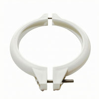 Two-Piece Sand Filter Clamp Collar Threaded Pool Filter Head Clamp 1.5-Inch Molded