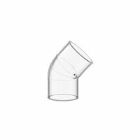 Clear Pipe Aquarium Flow Optimized Low Resistance for Sump