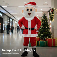 Christmas Character Costume Lively and Cute Design Snowman Character Costume Adorable Look Adult Full Body Character Costume Suit for Adults