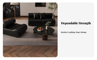 Armless Sofa Module sectional Design Upholstered Middle Module Retro Inspired Living Room Furniture for Homeowners, Families, Salon, Hotel Lobby, Office