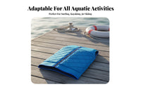 Aquatic Activities Vest Lightweight Aquatic Activities Protective Vest Sleeveless Flotation Aid Ergonomic Fit Fastener Ed
