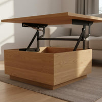 Coffee Table Lift Top Mechanism Heavy Load Support for Home Office