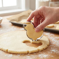 Easter Cookie Multiple Shapes Bunny Shaped Cookie Food Grade Stainless Steel Biscuit Stamper for Cooks, DIY Craft, Crafting, Infant Showers
