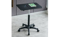 Mobile Overbed Table Multipurpose Height Adjustable Table Easy to Move