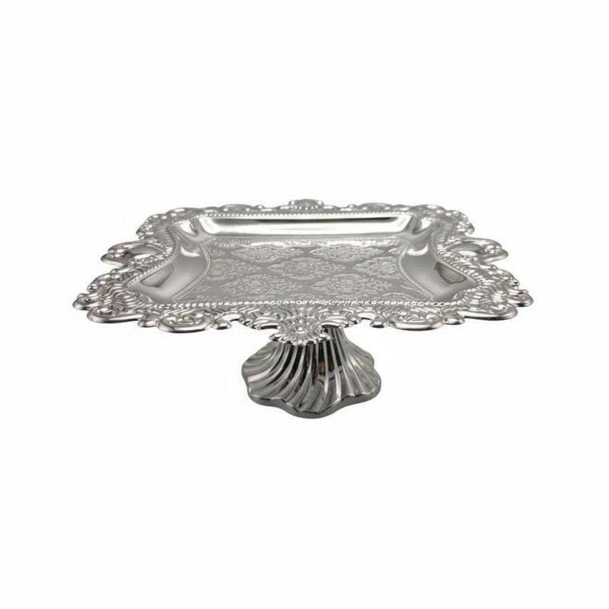 Gleaming Fruit Convenient to Clean to Clean Serving Stand Sturdy and Wobble Serving Tray for Afternoon Tea