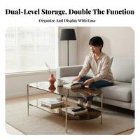 On casters 2-Tier Rolling Table Mobile Design Nightstand Space-Saving Household Furniture Multi-Functional for Apartment Dwellers, Homeowners, Students, Bedroom, Living Room, Small Spaces, Home Office