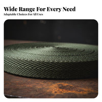 Heavy-Duty Flat Strapping Roll Wear-Resistant Strapping Roll Low Stretch Utility Strap Multi-Purpose for Logistics Workers, DIY Enthusiasts, Carquick-Release Transport, Towing, Warehouse, Home Use