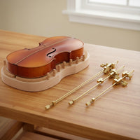 Violin Center Seam Clamp Professional Grade Violin Seam Clamp Versatile String Instrument Making Tool for Luthiers, Workshop