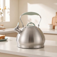 Whistling Stovetop Kettle Rust-Resistant Whistling Kettle Classic Cookware for Kitchen