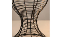Wire Hat Stand with Round Base Stable Head-Shaped Display Stand Sturdy Holder Countertop for Collectors, Vanity Table, Dresser