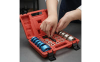 Crankshaft Camshaft Oil Seal Puller Tool Kit Automotive Crankshaft Camshaft Seal Installer Tool Universal Interchangeable
