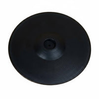 Two-zoneZone Cymbal Pad Single   Electronic Cymbal Pad High-Elastic Silicone Musical Equipment