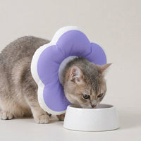 Soft with Adjustable Strap, Cushioned Padded Dog Cone and Cat Cone for Dog Recovery, Stop Licking and Anti Bite Pet Grooming Protection