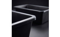 Flat-Bottom Feed Trough Rectangular Water Trough Heavy-Duty Livestock Feeder Sturdy for Pasture