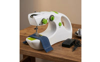 Built-in Handle Portable Hand Sewing Machine Thread Cutter handheldGrip Sewing Machine on/power Button Household Tool Multiple Layers