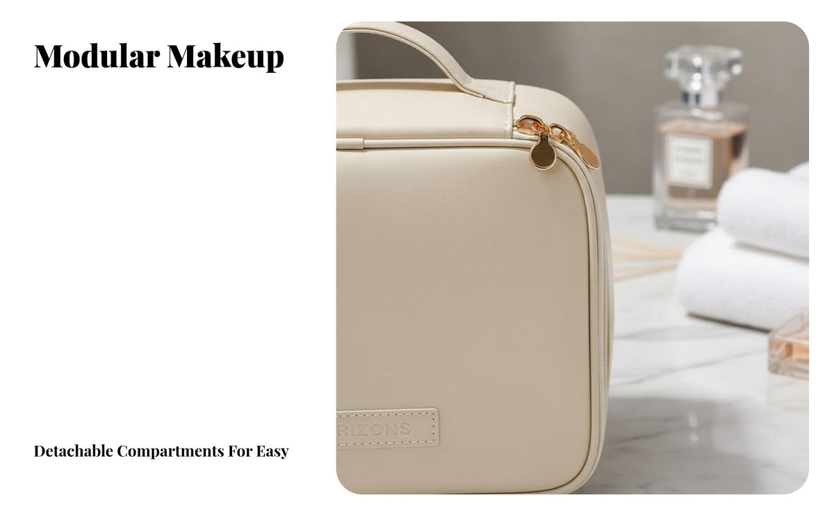 Large Capacity Cosmetic Organizer Multi-Compartment for Women