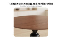 Expandable Design Square-to-Round Extendable Table transformable Shape Dining Furniture two-in-oneUse Interior Decor Space-Saving for Apartment Dwellers, Families, Homeowners, Small Spaces, Kitchen, Open-Plan Living, Home