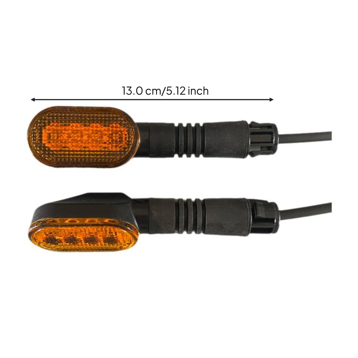 Waterproof LED turn signal for e-vehicles