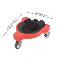 Wheeled Kneeling Pad Padded Knee Pads with Wheels Contoured