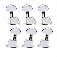 6 Pieces Sealed Gear Machine Heads for Luthiers, DIY Enthusiasts