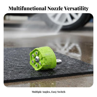 4000 PSI Rated Adjustable Spray Nozzle Tip Multi-Purpose Quick Connect Pressure Washer Nozzle for Patio Cleaning