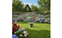 Automatic Turret Sprinkler Long-Lasting ABS Material Lawn Care Equipment Irrigation Supplies Stable Base