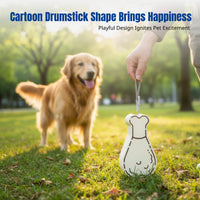 Pet Water Bottle & Feeder, Double-Layer Portable Travel Container, Outdoor Two-in-One Food Solution