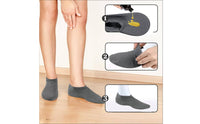 2 Pieces Leak-Proof Castor Oil Foot Pack Soft & Comfortable Castor Oil Foot Wrap Wearable Design for Sleeping, Bedtime, Meditation
