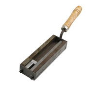 Metal Casting Form with Wooden Handle High Temperature Tool Long-Lasting