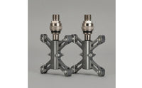Aluminum Alloy Quick-Release Pedals Sealed Bearings Flat Platform Pedals CNC-Machined Quick-Release Pedal Cutout Slots