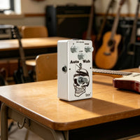 Compact Auto Wah Pedal Pocket-Sized Wah Pedal Intuitive Controls Stompbox True Bypass for Guitarists, Bassists, Pedalboard