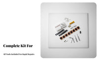 Inner Tube Repair Sticker Set Emergency Repair Bike Tire Repair Sticker Kit Strong Adhesion Bibiking Accessory for Motorcyclists, Commuters