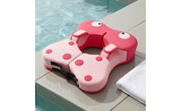 Hook-and-Loop Fastening Axillary Swim Float Printed Eyes Underarm Swim Coach Dot Decoration Inflatable Arm Floaties Adjustable Straps