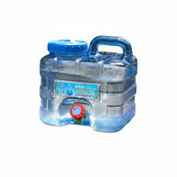 Leak-Proof Lid Portable Water Container with Spigot Food Grade Material Liquid Storage Long-Lasting for Outdoor