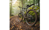 2 Pieces Widened Mountain Bike Mudguard Wide Coverage Mountain Bike Mudguard Splash Protection Full Cover Cycle Mudguard Easy to Install for Rainy Ride, Muddy Road, Trail Riding
