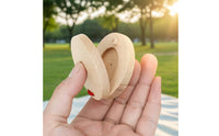 2 Pieces Wooden Castanet Auditory Skills Wooden Clapper Early Education Hand Clapper
