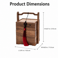 tiered basket box