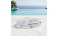 Inflatable Drink Tray Portable Buoyant Tray with Beverage Holders Quick Inflation Float