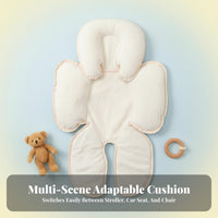 Thickened Stroller Support Cushion All-Season Universal Stroller Liner Soft & Skin-Friendly for Infants, Newborns, Travel